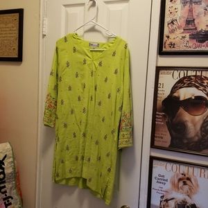 Beautiful vibrant tunic